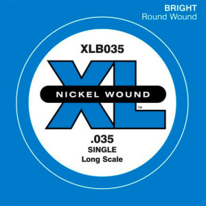 D'ADDARIO XLB035 NICKEL WOUND BASS STRING 035