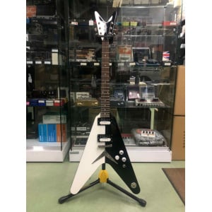 DEAN MICHAEL SCHENKER CUSTOM V - BLACK & WHITE