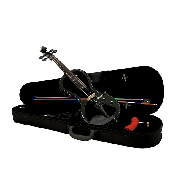 DIMAVERY E-VIOLIN 4/4 BLACK