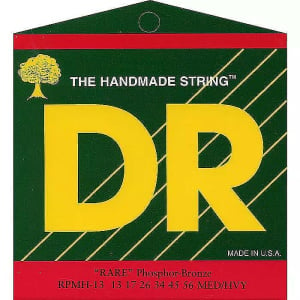 DR RPMH-13 RARE PHOSPHORE BRONZE ACOUSTIC STRINGS 13/56