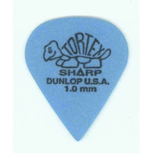 DUNLOP 412R TORTEX SHARP PLETTRO BLUE 1