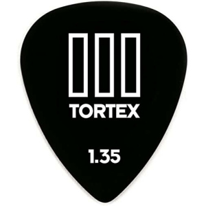 DUNLOP 462R1.35 PLETTRO TORTEX T-III BLACK