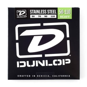 DUNLOP DBS50100 STAINLESS STEEL BASS STRINGS 50-110