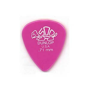 DUNLOP DERLIN-500 STD PLETTRO 0.71 MM ROSA