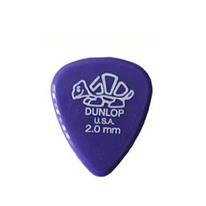 DUNLOP DERLIN-500 STD PLETTRO 2.0 MM VIOLA SCURO