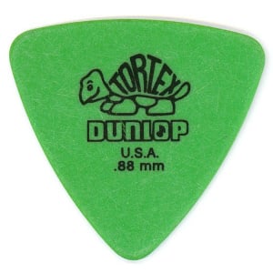 DUNLOP TORTEX TRIANGL GREEN - 0.88