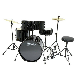 DYNAMIC ONE DRUM SET  BLACK HARDWARE