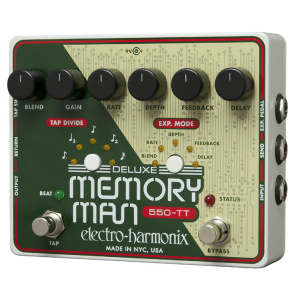 ELECTRO HARMONIX DELUXE MEMORY MAN TAP TEMPO 550