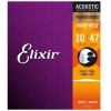 ELIXIR 16002 NANOWEB 10/47 PHOSPHOR BRONZE EXTRA LIGHT