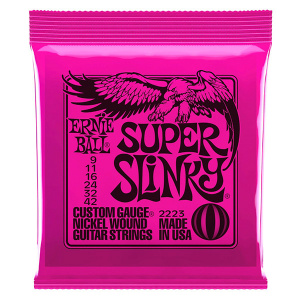 ERNIE BALL 2223 MUTA CORDE CHITARRA ELETTRICA NICKEL WOUND SUPER - 9-42