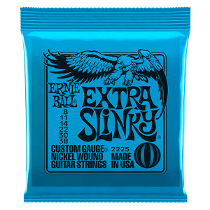 ERNIE BALL 2225 MUTA CORDE CHITARRA ELETTRICA NICKEL WOUND EXTRA