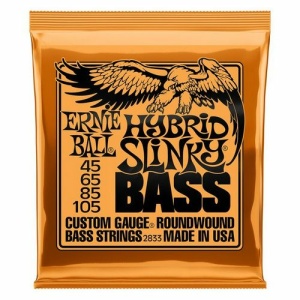 ERNIE BALL 2833 45/105 HYBRYD SLINKY NICKEL BASS STRINGS