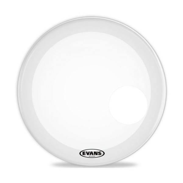 EVANS BD18RSW EQ3 RESONANT PELLE CASSA 18" WHITE