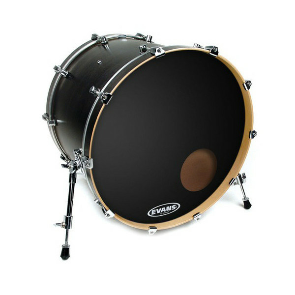 EVANS BD20RB PELLE RISONANTE GRANCASSA EQ3 BLACK 20"