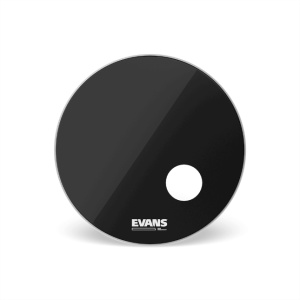 EVANS 24"  EQ3 Black Bass Reso