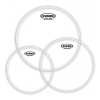 EVANS ETP-G2CLR-F TOM PACK 3 PELLI TOM TRASPARENTI FUSION 10"