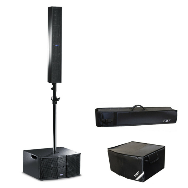 FBT VERTUS KIT1 SISTEMA AUDIO COMPLETO: 1 SATELLITE + 1 SUB + 1 STATIVO E 1 ADATTATORE + 2 COVER