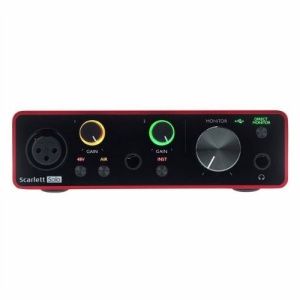 FOCUSRITE  SCARLETT SOLO 3rd Gen - AUDIO INTERFACE