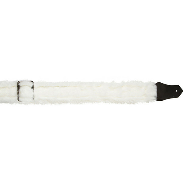 GET'M GET'M TRACOLLA FAUX FUR WHITE