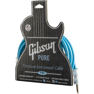 GIBSON INSTRUMENT CABLE BLUE 3