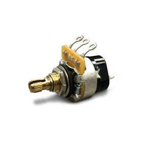 GIBSON PPAT520 500K OHM AUDIO TAPER POTENTIOMETER PUSH PULL/SHORT SHAFT