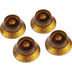 GIBSON PRHK-030 TOP HAT KNOBS - AMBER