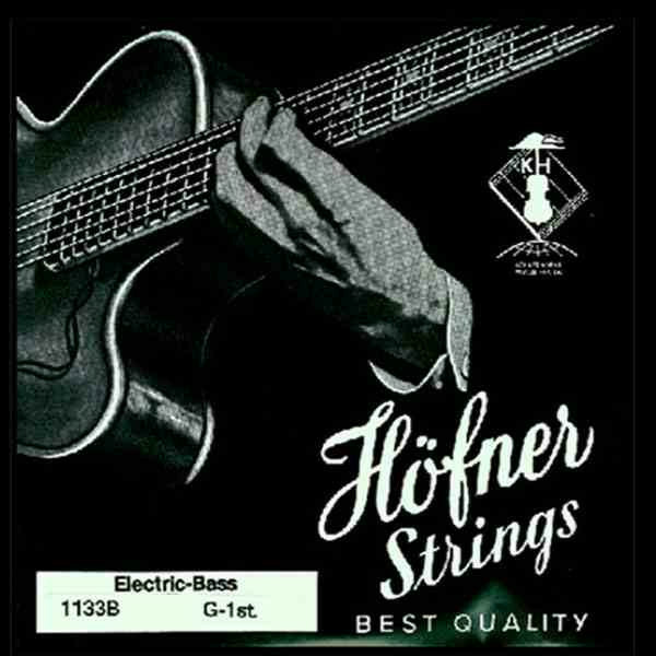 HOFNER 1133B NICKEL FLATWOUND