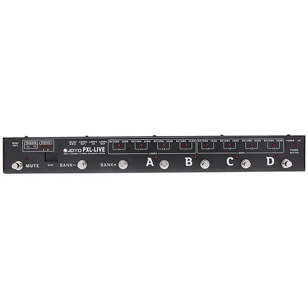 JOYO PXL-LIVE EFFECT PEDAL LOOP MIDI 8 OR 2X4 CONTROLLER