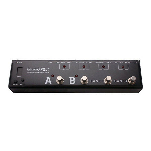 JOYO PXL4 PEDAL 4 FX SWITCHING PROGRAM