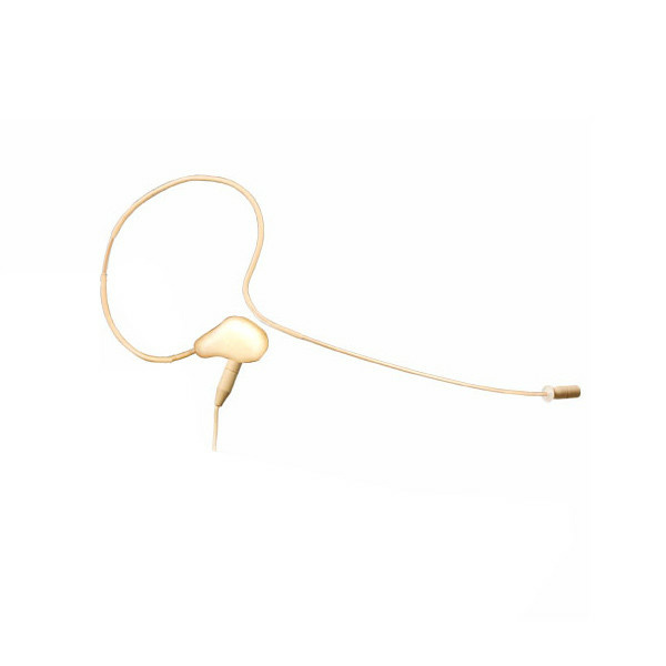 JTS CM8015F EAR-HOOK MINIATURE - 4 PIN MINI XLR - BEIGE