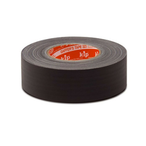 KIP 323-85 GAFFA TAPE NERO OPACO