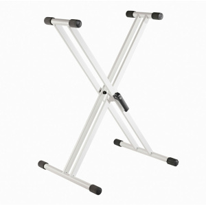 KONIG & MEYER 18993 RICH 20 - KEYBOARD STAND DOPPIA X - WHITE