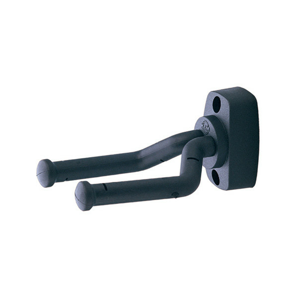 K&M 16280-000-55 GUITAR WALL MOUNT - BLACK