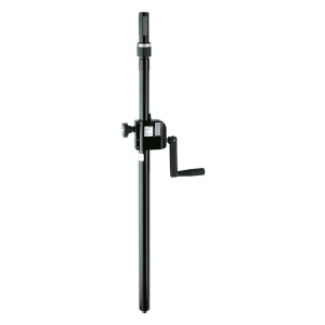 KONIG & MEYER 21340 DISTANCE ROD WITH HAND CRANK AND RING LOCK BLACK