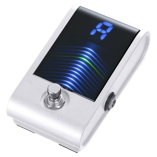 KORG PITCHBLACK CUSTOM TUNER PEDAL - WHITE