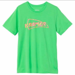 KRAMER GA-KTSGLG T-SHIRT TIGER STRIPE TEE GREEN - LARGE