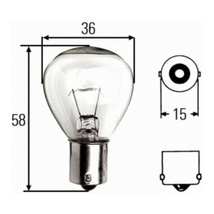 MB LAMPADA ALOGENA 45W 24V   BA-15S