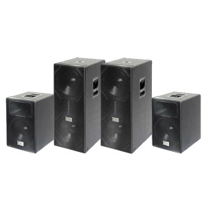 MONTARBO 2 X TANK-121/A + 2 X TANK-24/SA SISTEMA AUDIO 1660 W RMS