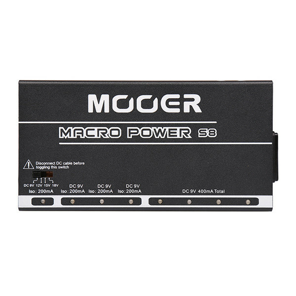 MOOER MACRO POWER S8 ALIMENTATORE MULTIPLO