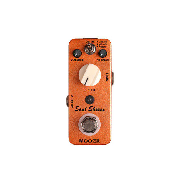 MOOER SOUL SHIVER CHORUS/VIBRATO/ROTARY PEDAL
