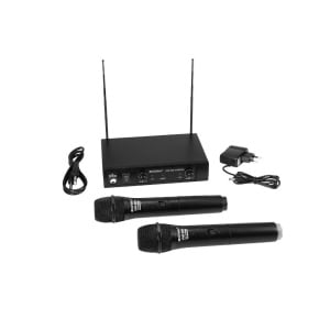 OMNITRONIC VHF102BG SISTEMA MICROFONICO WIRELESS 209.80/205.75MHZ