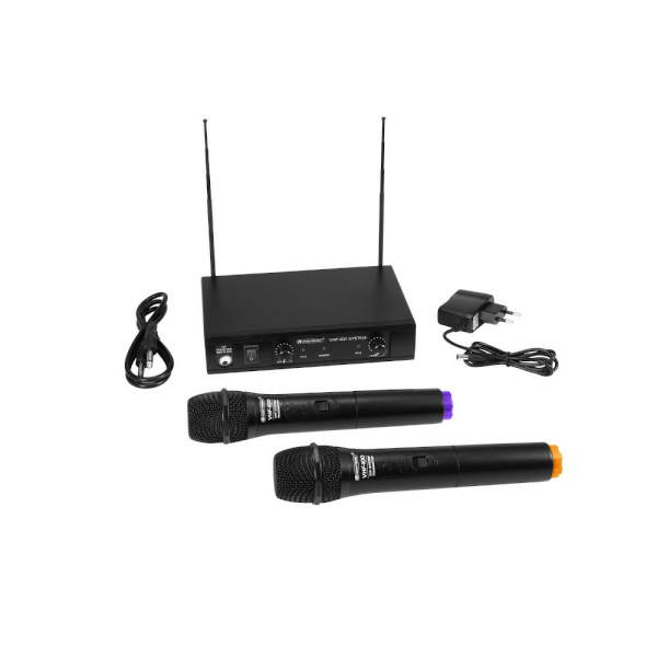 OMNITRONIC VHF-102 SISTEMA MICROFONICO WIRELESS 212.35/200.10MHZ - VIOLET