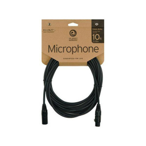 PLANET WAVES CMIC-10 CAVO MICROFONO XLR CLASSIC SERIE 3 M