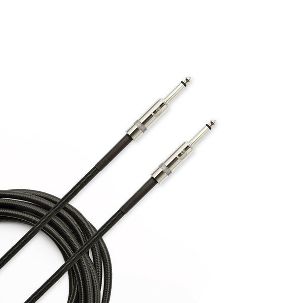 PLANET WAVES PW-BG-20 BRAIDED INSTRUMENT CABLE 6M BLACK