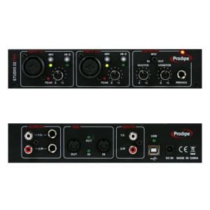 PRODIPE STUDIO22 PRO INTERFACCIA AUDIO 2 I/O