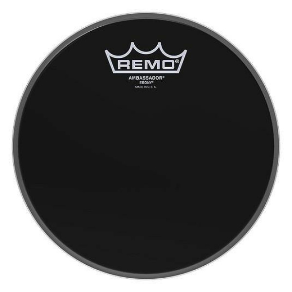 REMO ES-0110-00 PELLE EBONY AMBASSADOR NERA 10"