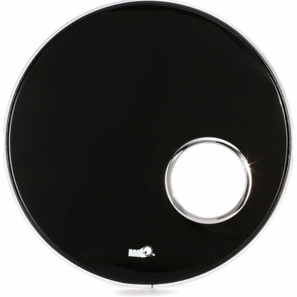 REMO ES-2014C PELLE BASS DRUM 20" NERA CON FORO