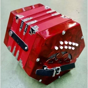 ROLING'S AP-20/RD CONCERTINA 10+10 BOTTONI - ROSSA