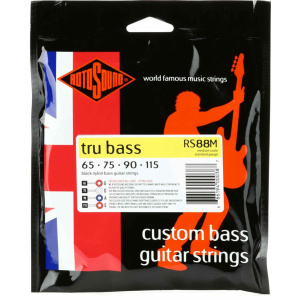 ROTOSOUND RS88M 65/115 BLACK NYLON BASS STRINGS