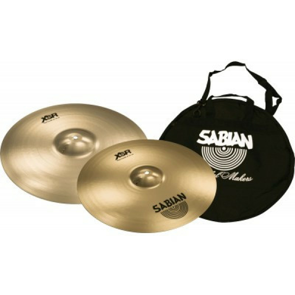 SABIAN  XSR BUNDLE - FAST CRASH 16"+18"